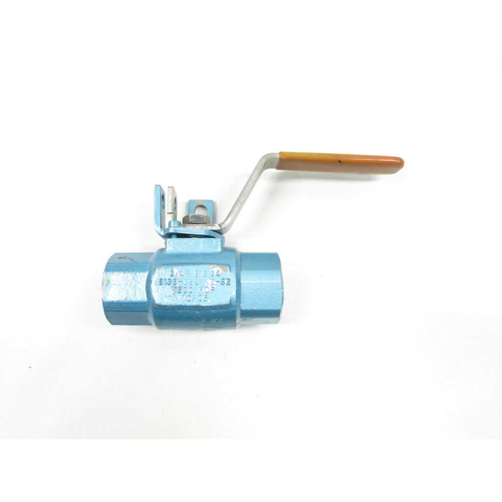 Wkm B138-CS2-43-S2 Dynaseal Steel Ball Valve 1500 3/4in Npt