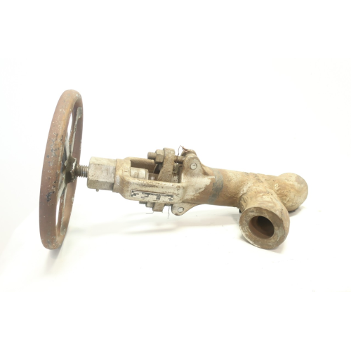 Wm Powell 25014WE Manual Steel Socket Weld Globe Valve 1-1/2in 2500