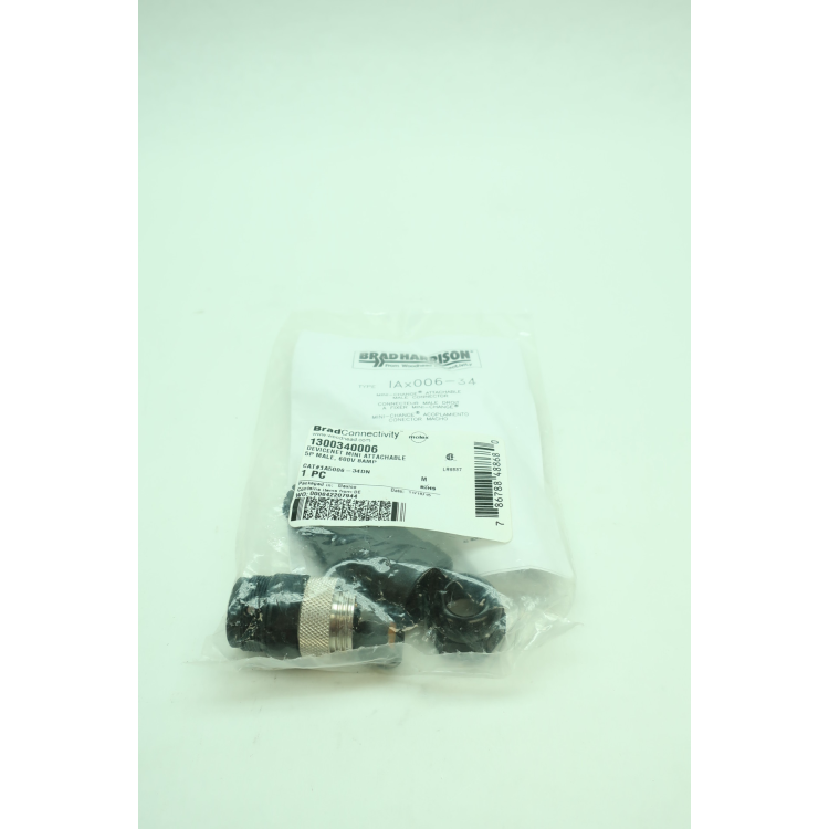 Woodhead 1A5006-34DN Devicenet 5p Male Attachable Connector 600v 8a
