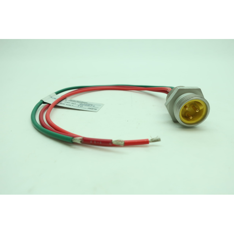 Woodhead 40957 Mini-change 3 Pin Male Straight Connector 600v-ac 10a