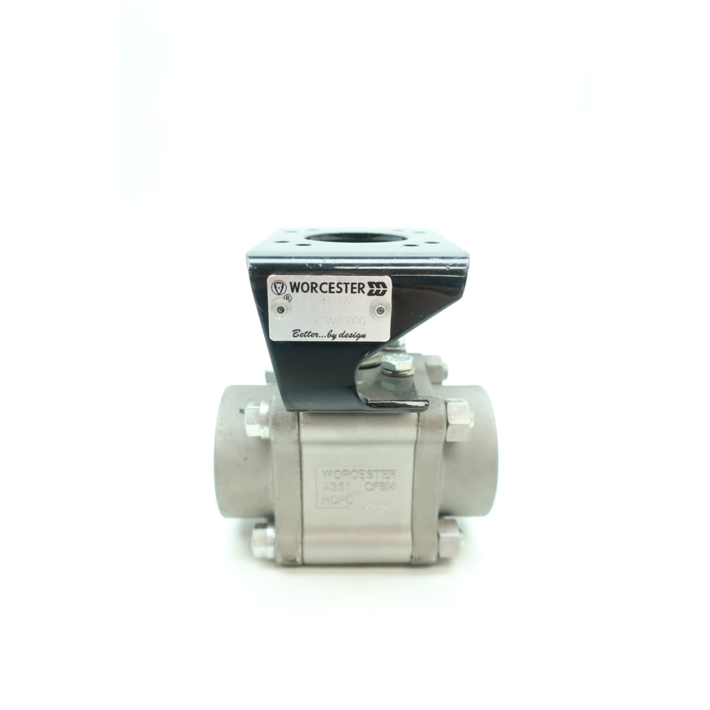 Worcester B5966TSW-V3-R21 1000 Stainless Socket Weld Ball Valve 1in