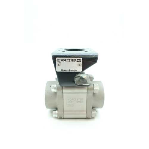 Worcester B5966TSW-V3-R21 1000 Stainless Socket Weld Ball Valve 1in