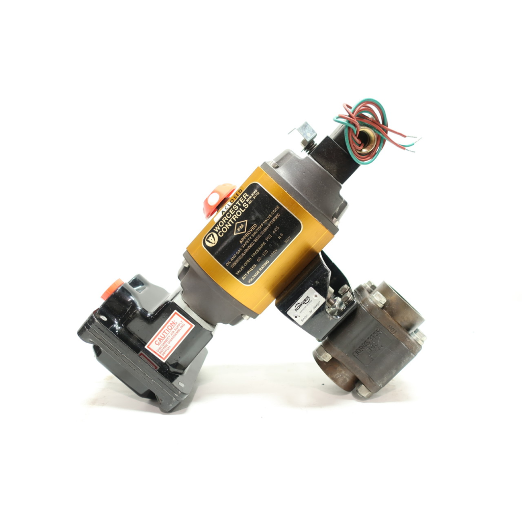 Worcester Controls 11/2 AM4446TSWFMOG R2 Steel Socket Weld Ball Valve 1-1/2in