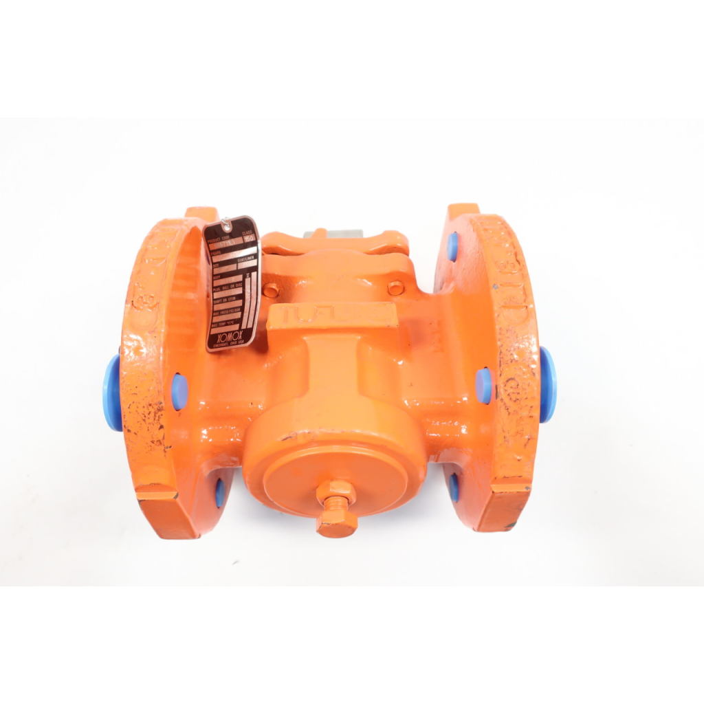 Xomox 061 Iron Flanged Plug Valve 3in 150
