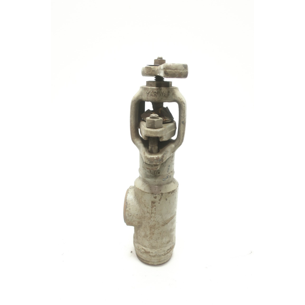 Yarway 5937 Hy-drop Manual Steel Socket Weld Throttling Valve 1-1/2in 2500