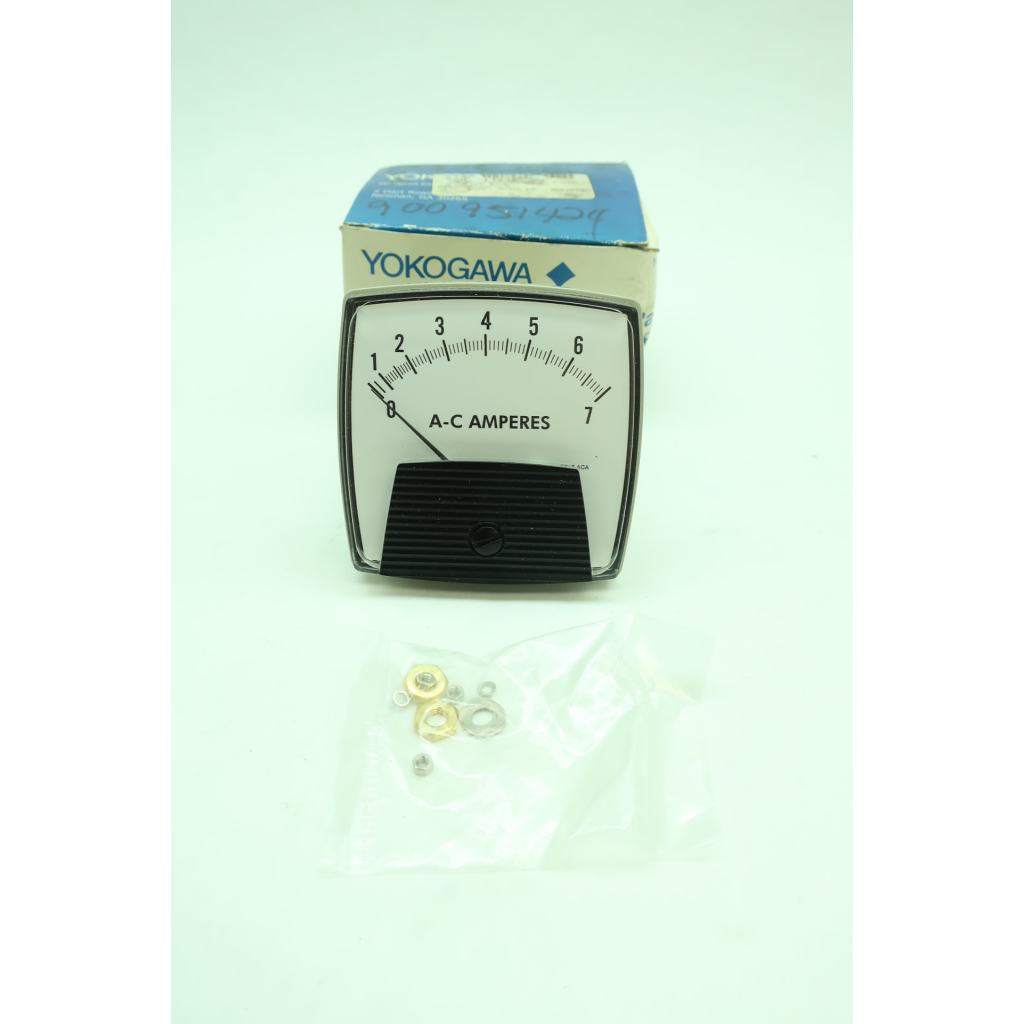 Yokogawa 0-5ACA/0-7ACA Ram Meters 0-7ac Amp Ammeter