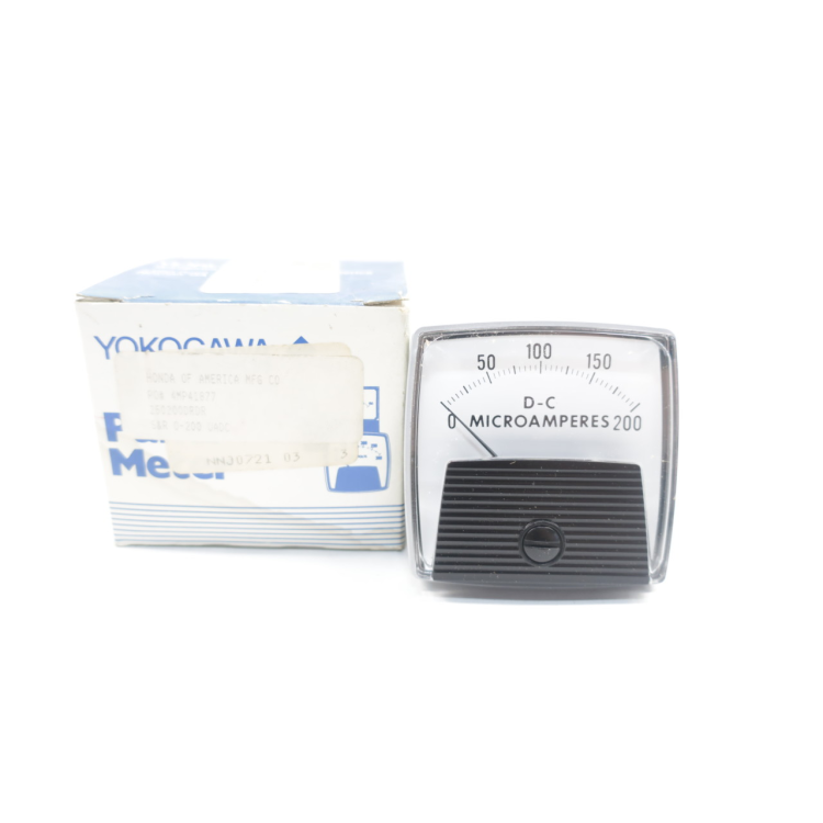 Yokogawa 250-200-DRDR Ammeter 0-200d-c Microamperes