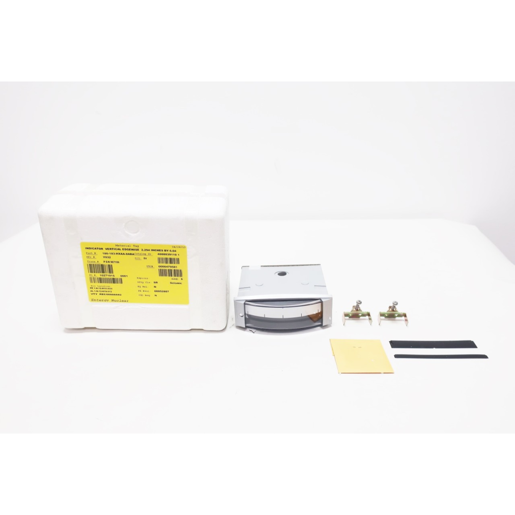 Yokogawa 180183HXAA8ABA 10-50ma Dc Vertical Blank Panel Meter