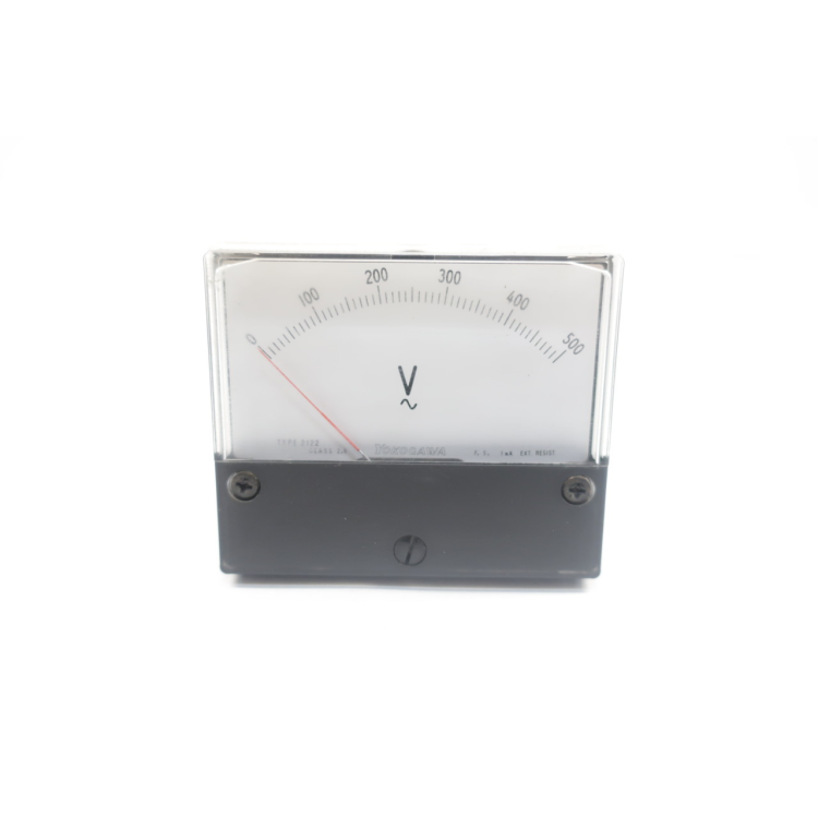 Yokogawa TYPE 2122 Voltmeter 0-500v-ac