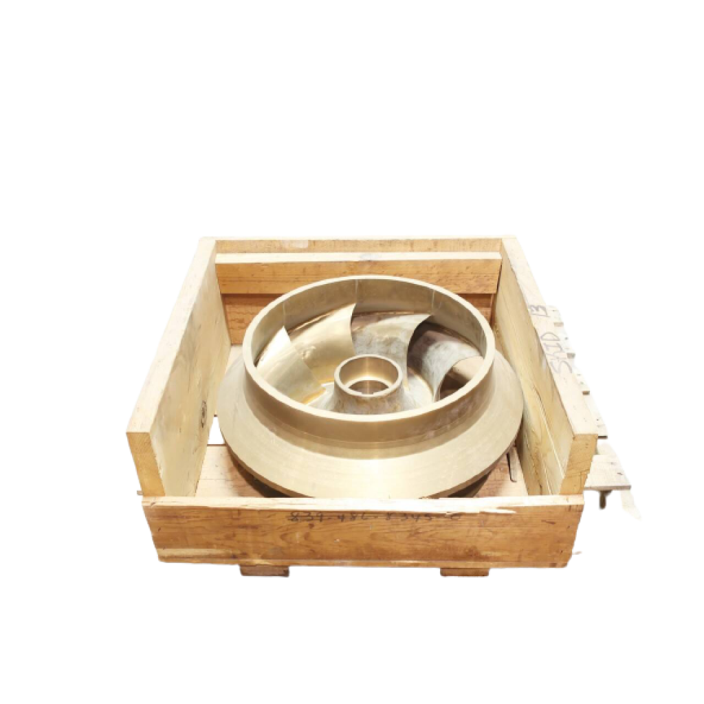 440 Bronze Centrifugal Pump Impeller 8-vane 24in Od