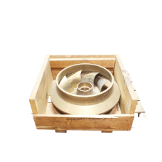 440 Bronze Centrifugal Pump Impeller 8-vane 24in Od