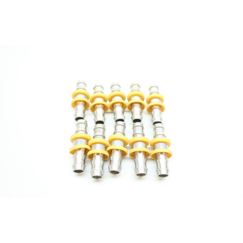 10 Lot Parker 38282-8-8 Push-lok 1/2in Steel Straight Size 8 Hose