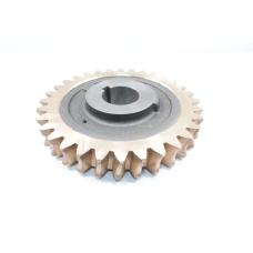 32 Tooth 3-1/4in Bore 14-1/4in Bronze Worm Gear