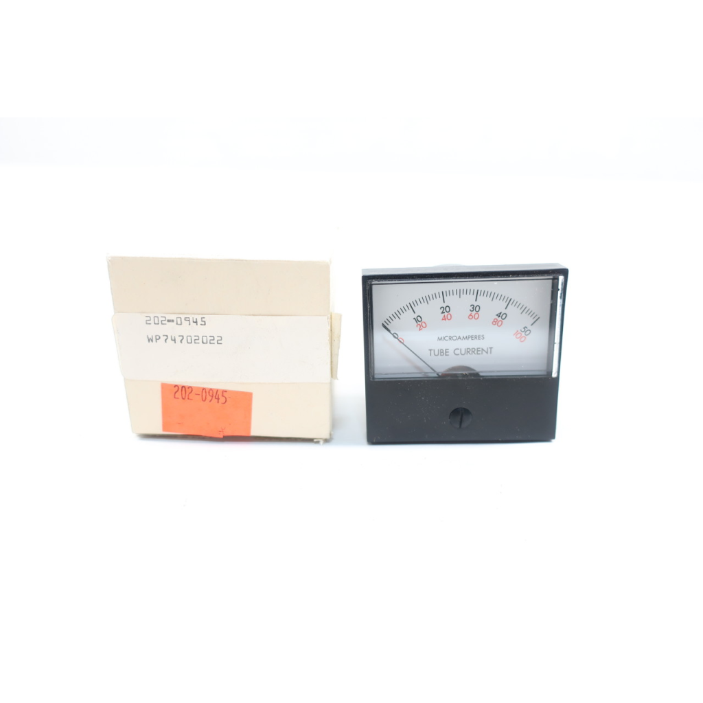 202-0945 WP74702022 0-100 Microamperes Panel Meter