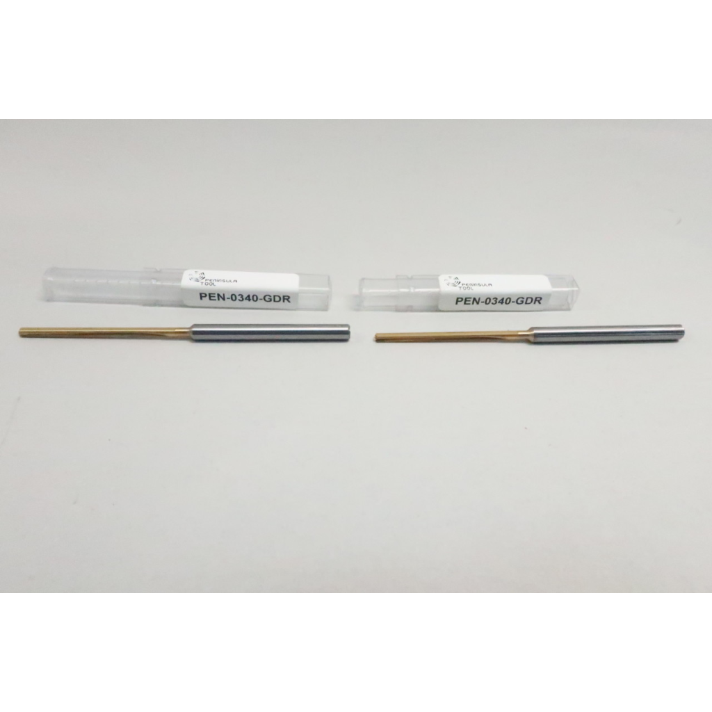 2x Peninsula Tool PEN-0340-GDR Drill Bit 3.4mm