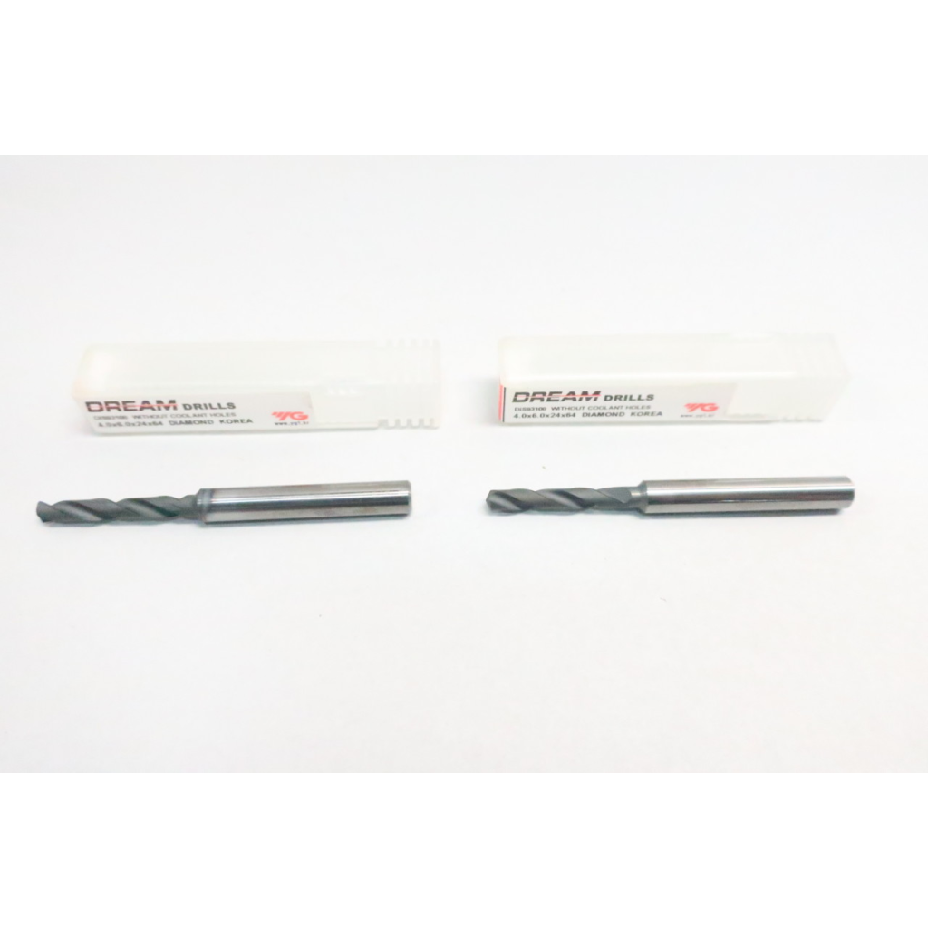 2x Yg1 Tool Co DIS92795 Dream Drills Drill Bit 3.0x6.0x24x64 3mm