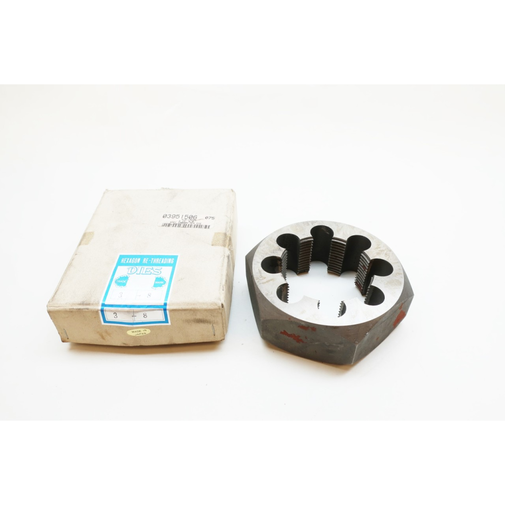 416-19208 3x8in 3-8 Carbon Steel Hex Die